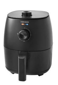 Mainstays 2.2 Quart Compact Air Fryer, Non-Stick, Basket, 1150W, Black