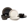 Maison 12-Piece Ceramic Dinnerware Set