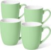 16 oz Large Coffee Mugs Set of 4 Ceramic Coffee Mug White Coffee Cups Tea Cups Idea Gift for Women Men House Warming Gifts New Home Office