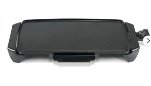 Mainstays 10.5x20" Electric Griddle,Temperature Control, Dishwasher Safe Parts 1500  Ceramic Coating Electric Griddle