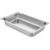 6 Pack Steam Table Pans 20.9 x 12.8 x 3.9 Inch Deep Steam Table Pan Full Size 13L Deep Food Container Stainless Steel Oven Tray Hotel Pans Anti-Jam St