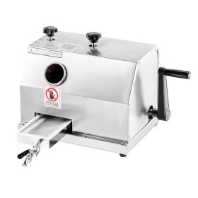Commercial Sugar Cane Juicer, 110LBS/H High Output Sugarcane Juicer Machine with 3 Stainless Steel Rollers, 2.4" Large Inlet