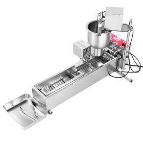 Commercial Automatic Donuts Machine, Single Row Donuts Making Equipment, 90 pcs/hour Electric High Power Doughnut Maker