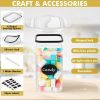 Airtight Food Storage Containers with Lids, 24 pcs Plastic Pantry Organizers and Storage Canisters for Cereal, Dry Food, Flour and Sugar, BPA Free