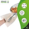 Large Terry Cloth Pot Holders 9" x 12". Pack of 12 Pot Holders for Kitchen Heat Resistant Pot Holders Natural Kitchen Hot Pads; Kitchen Adjustable Hot