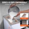 Commercial Ice Cream Machine, 10.6 QT/H Yield, 1000W Single Flavor Countertop Soft Serve Ice Cream Maker, 4L Hopper 1.6L Cylinder