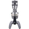 Cast Iron Citrus Juicer , Extra-Large Commercial Grade Manual Hand Press , Heavy Duty Countertop Squeezer for Fresh Orange Juice ,grey color