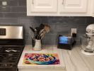 NEW Colorful Figs Glass Cutting Board Decorative Tempered Glass Kitchen Cutting and Serving Board Large Size Chopping Board