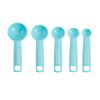 Professional 20-piece Plastic Mixing Bowl and Prep Set in Aqua