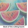 NEW Colorful Watermelons Glass Cutting Board Decorative Tempered Glass Kitchen Cutting and Serving Board Large Size Chopping Board
