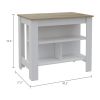 Antibacterial Delos Kitchen Island