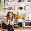 2 Slice Toaster with Touch-Activated Display, White Icing by Drew Barrymore