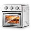 Family Size Air Fryer Toaster Oven Combo, 13QT, 360Â° Hot Air Circulation for Healthy Oil-Free Cooking, Multifunctional Convection Contertop Oven
