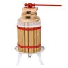3.17 Gallon/12L Fruit Wine Cider Press - Solid Wood Basket Vintage traditional juicer