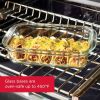 Food Storage Containers, Assorted Sizes, Set of 9, BPA-Free, Leak-Proof, Clear
