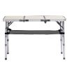 Outdoor Folding Camping Table, 3ft Portable Pinic Table with 3 Adjustable Height
