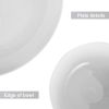 Miibox White Dinnerware Set,20-Piece Service For 4,with Dinner Plates,Salad Plate,Bowls,Mugs and Teaspoons,Porcelain Durable for Christmas,Halloween