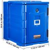 Insulated Food Pan Carrier, 95 Qt Hot Box for Catering, Food Box Carrier with Double Buckles, Front Loading Food Warmer with Handles