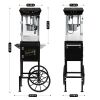 6OZ Popcorn Maker:This 480W theater-style popcorn popper. It includes a heated deck to keep your popcorn warm and fresh
