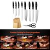 Kitchen Cutlery Set with Knife Block for Household & Commercial
