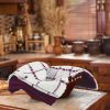 Towels - Kitchen Towels 12 Pack, 15 x 25 Inches, 100% Ring Spun Cotton Super Soft and Absorbent Linen Dish, Tea and Bar Towels Set, Burgundy
