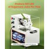 Commercial Sugar Cane Juicer, 800W Electric Sugarcane Juicer Machine with 661LBS/H High Output, 4 Stainless Steel Rollers