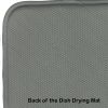 Colorful Apples Dish Drying Mat Absorbent Dish Drying Mat Pad for Kitchen Counter Dish Drainer Mat for Countertop, 14 x 21", Multicolor
