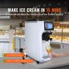 Commercial Ice Cream Machine, 10.6 QT/H Yield, 1000W Single Flavor Countertop Soft Serve Ice Cream Maker, 4L Hopper 1.6L Cylinder