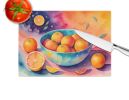 NEW Colorful Oranges Glass Cutting Board Decorative Tempered Glass Kitchen Cutting and Serving Board Large Size Chopping Board