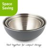 Stainless Steel Mixing Bowls (3 Pieces)