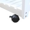 Foldable With Wooden Handle Semicircle Dining Cart With Round Stools White Replacement code: 37144410
