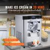 Commercial Ice Cream Machine, 12 L/H Yield, 1713W Single Flavor Countertop Hard Serve Ice Cream Maker, 4.5L Stainless Steel Cylinder