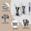 Professional Knife Sharpener, Stainless Steel Sharpening Tool for Kitchen Knives with Self-Adjusting Angle
