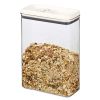 (2 pack)Canister - 17.3 Cup Flip-Tite® Rectangular Food Storage Container, Well Suited to Pantry Organization and Food Storage