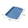 Nonstick Quarter Sheet Pan, 13" x 9", Blue Speckle