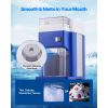 Commercial Ice Shaver Machine, 1.91QT /1.8L Large Electric Snow Cone Machine, Fine & Fluffy with 300W Motor, Stainless Steel Blades