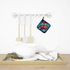 Creole Tomatoes Pair of Pot Holders Kitchen Heat Resistant Pot Holders Sets Oven Hot Pads for Cooking Baking BBQ, 7 1/2 x 7 1/2