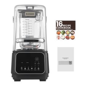 Blender, 68 oz Professional Countertop Blenders with Shield, 2200W 26000RPM Kitchen Food Processor Combo, Self-Cleaning, Speed Adjustable (Default: Default)
