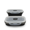 GLIDER LB Black Bento Premium Lunch Box & Food Storage Containers