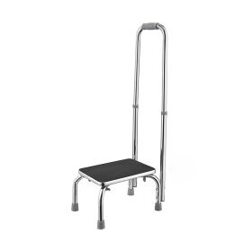 Non-Slip Heavy Duty Step Stool for Kitchen Office Bathroom and Garage (material: Metal, Color: As the picture shown)