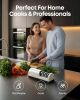 Electric Knife Sharpener for Kitchen, 3-Stage Knife Sharpener Electric with 100% Diamond Abrasives, 20Â° Precision Angle Guide
