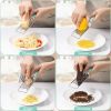 Professional Cheese Graters for Kitchen Stainless Steel Handheld, Metal Lemon Zester Grater With Handle For Cheese, Chocolate, Spices