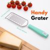 Professional Cheese Graters for Kitchen Stainless Steel Handheld, Metal Lemon Zester Grater With Handle For Cheese, Chocolate, Spices
